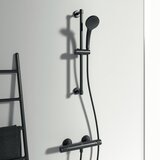 Ideal Standard Mat črna kovinska tuš garnitura Silk Black – | Shoptok.si