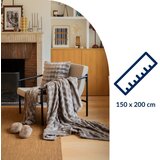 Tiseco Home Studio Sivorjava odeja iz mikropliša 150x200 cm Wave – | Shoptok.si