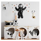 Wallity zidna dekoracija Cosmonaut 4, 35cmx47cmx10cm, Crna | ePonuda.com