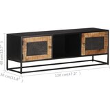 TV ormarić 120 x 30 x 40 cm od grubog drva manga | Eponuda.com