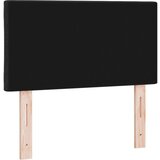 vidaXL Naslon za glavu Dizajn dijamantnih blokova Crna 80 cm Tkanina | shoptok.hr