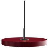 UMAGE Crvena LED viseća svjetiljka s metalnim sjenilom ø 31 cm Asteria Mini – Cijene