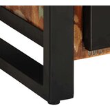 vidaXL Komoda večbarvna 55x35x70 cm trden predelan les | Shoptok.si
