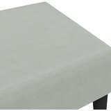  Tabure svjetlosivi 77x55x31 cm baršunasti | shoptok.hr