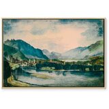  Slika - Albrecht Dürer – View of Trento from the North 60x40 U prirodnom drvenom okviru | shoptok.hr