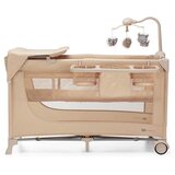 Kinderkraft prijenosni krevetić joy™ 2 s dodacima beige | shoptok.hr