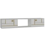 Hanah home tv polica aredam white gold | ePonuda.com