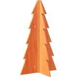  Drveno ukrasno božićno drvce voštano smeđi 69,5 cm od borovine | shoptok.hr