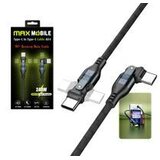 Max Mobile DATA KABEL TYPE C-TYPE C A04 BLACK QC 240W,Dual rotate,1.2m | shoptok.hr