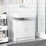 Ormarić za umivaonik bijeli 63 x 29 x 55 cm konstruirano drvo | shoptok.hr