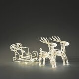 Konstsmide LED svjetlosno crijevo Saonice sa sobovima (Duljina: 70 cm, Topla bijela, IP44) | shoptok.hr