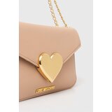Love Moschino Torbica bež barva | Shoptok.si