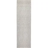 KUHINJSKI TEKAČ 80/250 cm taftano srebrne barve