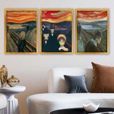 Wallity Set uramljenih slika 3AC_UN524494, 3 Dela | ePonuda.com