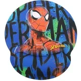 Wondee, Ergonomska XXL podloga za miško z naslonom za zapestje z dizajnom Spiderman, Večbarvno, (5000185065)