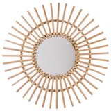 Atmosphera OGLEDALO SUN 58X2CM STAKLO/RATAN BEŽ | shoptok.hr