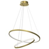  LED luster na sajli HOOP LED/51W/230V prečnik 60 cm 4000K zlatni | Eponuda.com