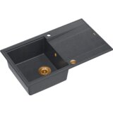 Quadron sudoper EVAN 111 + nano PVD antracit/bakar s daljinskim upravljanjem | shoptok.hr