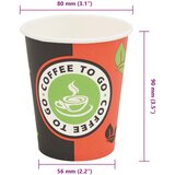  1000 kom Jednokratne Papirnate Šalice za Kavu 240 ml | shoptok.hr
