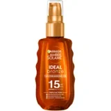 oljni sprej za sončenje z zaščitnim faktorjem SPF15 - Ambre Solaire Ideal Bronze Protective Oil Spray - SPF15
