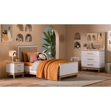 Hanah home Pojedinačni krevet, Beli Cene