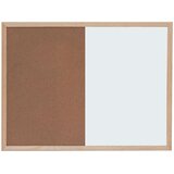 Optima Ploča bijela magnetna/pluto zidna 90x120cm, drv.okvir 22374 | shoptok.hr