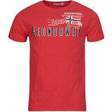 Geographical Norway Majice s kratkimi rokavi JASON Rdeča | Shoptok.si
