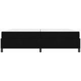  boxspring postelja z vzmetnico, tkanina, črna, 200×200 cm | Shoptok.si