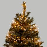 Aigostar LED spoljašnji božićni lanac 200xLED/8 funkcija 3xAA 6,3m IP44 topla bela | Eponuda.com