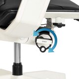 MID.YOU Pisarniški Stol Genidia Pro W, Črna, Pravo Usnje | Shoptok.si