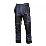 Lahti Pro zaščitne jeans hlače, slim fit, modre, XL L4051804 Cene