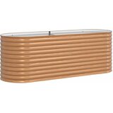  Povišena gredica Smeđa 240 x 80 x 81 cm Čelik | Eponuda.com