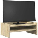 vidaXL Stalak za monitor boja hrasta 42x24x16 cm konstruirano drvo | shoptok.hr