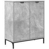 vidaXL Ormarić / Komoda Beton siva 69.5 x 33 x 82 cm Konstruirano drvo | shoptok.hr