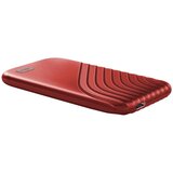 Western Digital Zunanji prenosni disk WD My Passport SSD USB-C, 1 TB, rdeča | Shoptok.si