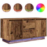 vidaXL TV omarica z LED lučkami starinski les 100x41x50 cm | Shoptok.si