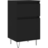  Komode 2 kom crne 40 x 35 x 70 cm od konstruiranog drva | shoptok.hr