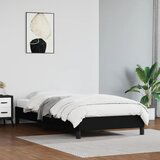 Maison Chic Posteljni okvir - Enojna postelja - Postelja za odrasle črn 90x200 cm blago-J8399, (21767972) | Shoptok.si
