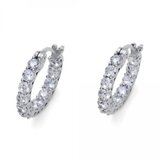  Ženske oliver weber glacier hoop crystal mindjuše sa swarovski kristalima ( 62091 ) | ePonuda.com