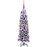 vidaXL Umestno božično drevo Zelena 120 cm PVC in Jeklo in Plastika | Shoptok.si