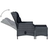  Jedilna garnitura 5-delna temno siva | Shoptok.si