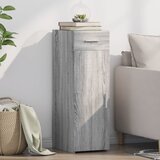 The Living Store Komoda siva sonoma 30x42,5x93 cm inženirski les - Komoda, (21661402) Cene