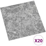  Samoljepljive Pločice za Pod 30 5 x 30 5 cm 20 pcs PVC - Siva i bijela | shoptok.hr