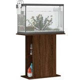 vidaXL Stojalo za akvarij rjavi hrast 36x75x72,5 cm inženirski les | Shoptok.si