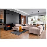 ELTAP Rožnata raztegljiva/s prostorom za shranjevanje kotna sedežna garnitura (levi kot/v obliki črke "U") Louis – | Shoptok.si