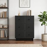  Ormar s ladicama Crna 66 x 34,5 x 90 cm Konstruirano drvo | Eponuda.com