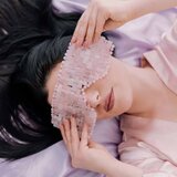 Crystallove Rose Quartz Mask maska za predel okoli oči 1 kos | Shoptok.si
