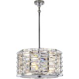 Elstead Lighting Elstead Shoal Viseča svetilka s 4 lučmi, polirani nikelj, E27, (22098569) | Shoptok.si