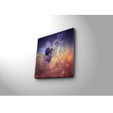 WALLXPERT Dekorativna slika na platnu, 45x45cm, Šareno | Eponuda.ba