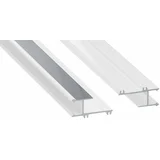 LED profil APA 12 bel - stropni vrgadni profil